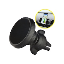 Araç İçi Telefon Tutucu, Havalandırma Klipsli, Manyetik, 360 Dönebilen, Güçlü Sabitleme