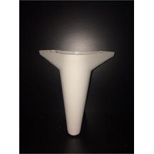 10 Adet Asya Beyaz Ayak 15 Cm - Tv Ünitesi, Koltuk Altı , Dolap