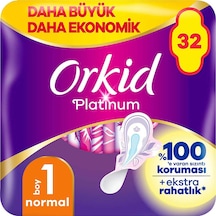 Orkid Platinum Hijyenik Ped Normal 32 Adet
