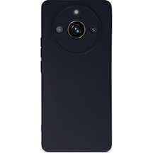 Realme 11 Pro Uyumlu Kılıf Nano İçi Kadife Silikon - Lacivert