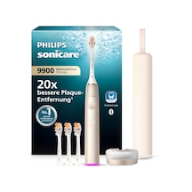 Philips Sonicare Diamondclean 9900 Prestige Elektrikli Diş Fırçası, Senseıq Teknolojisi Ve Uygulamasıyla, 5 Fırçalama Modu, 3 Yoğunluk Seviyesi, Seyahat Şarj Kutusu, Şampanya, Model Hx9992/44