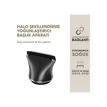 Halo Şekillendirici Konsantre Başlık 65 Mm Siyah