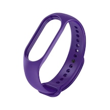 Xiaomi Mi Band 7 Uyumlu Klasik Nvth Kordon-koyu Mor