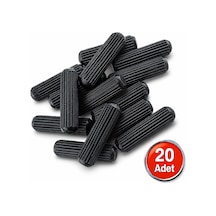 Plastik Kavela 8mm Mobilya Dolap Bağlantı Birleştirme Aparatı - 20 Adet