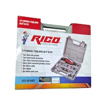 Rico 1/4" Havalı Taşlama Seti 10 Parça 022-rc4083