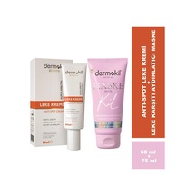 Dermokil Xtreme Spot Cream Leke Kremi 60 ML + Leke Karşıtı Aydınlatıcı Maske 75 ML