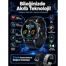 Çift Kordonlu Yüksek Çözünürlüklü Akıllı Saat Uyku İzleyici &amp Spor Modları