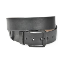 Deepsea Erkek Siyah Siyah Tokalı 4,5 Cm Eninde Suni Deri Spor Kemer 2402646 Siyah