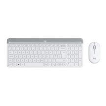 Logitech Mk470 İnce Kablosuz Set Beyaz 920-009436 Optik