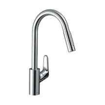Hansgrohe Tek Kollu Eviye Bataryası Focus M41 240. Çekilebilir El