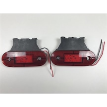 Replax Kırmızı Kasa Lamba 12V Sallamalı 6 Ledli Dorse Lambası Tas12Vkd