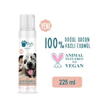 Pet Love Durulanmayan Köpük Şampuan Kurabiye & Vanilya Doğal Argan Yağlı 225 ML
