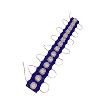 20 Adet 12 Volt 1.5 Watt Tek Lensli Turkuaz 3030 Led Modül Ip65