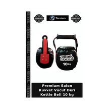 Özel Seri Deri Kettle Bell 10 Kg Hazırlık Salon Vücut