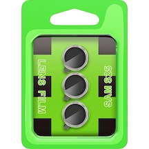 Samsung Galaxy S25 Plus Raze Metal Kamera Lens - Lacivert-mavi