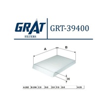 Grat 39400 Kabin Filtresi Volvo S60 V60 S80 Xc60 Xc70 V60 V70 07 19 Lr Freelander Iı 33793pu