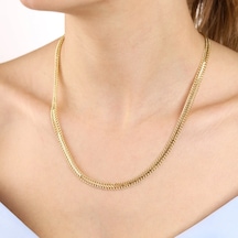 14 Ayar Altın 45 Cm Viyana Zincir 278 Gold