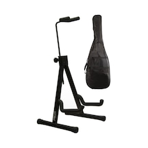 Presto Sap Dayamalı Elektro Gitar Sehpası Standı ve Kılıfı