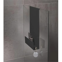 Modern, Estetik Ve Minimalist Tasarım Metal Asma Duş Rafı,modern Metal Duş Rafı Siyah