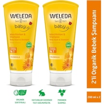 Weleda Baby Calendula Saç ve Vücut Şampuanı 2 x 200 Ml
