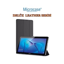 Microcase Huawei Uyumlu Mediapad T3 10 9.6 Inch Delüx Leather Kılıf (370310813)
