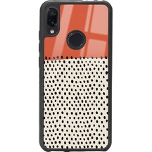 Xiaomi Redmi Note 7 Vintage Art Tasarımlı Glossy Telefon Kılıfı Çok Renkli