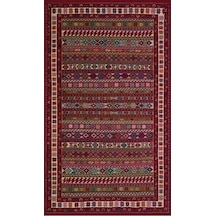 Çam Halı Gloria Td740 Multi Etnik Desen Dokuma Saçaklı Kilim