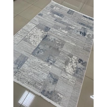 Padişah Halı Sümela 79477 030 Serisi Akrilik Salon Oturma Yatak Odası Halısı Gri - Mavi