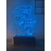 Modiwa Design Naruto Gaara 16 Renk Gece Lambası