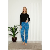Akbeniz Kadın Pamuklu Alt Pijama 27382 - M Saks