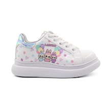 Bücür Ortopedi 850 Labubu Beyaz Çocuk Sneakers