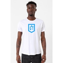 Idil Ural Tamga Beyaz Erkek Bisikletyaka Tshirt Çok Renkli