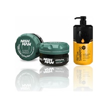 M8 Mat Görünümlü Saç Şekillendiric Mat Wax X 5 Adet/ + 1250 Ml Tuzsuz Şampuan Hediye