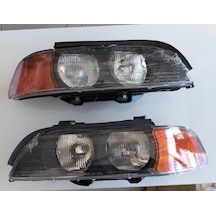 Bmw E39 Sağ-sol Far Takım Sarı 96-00