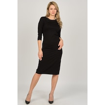 Sistas Kadın Kol Ve Boyun Detaylı Elbise 6690597 Siyah Siyah Sistas Kadın Kol Ve Boyun Detaylı Elbise 6690597 Siyah Siyah