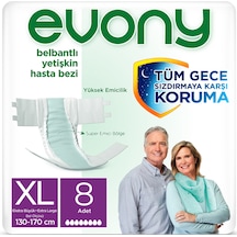Evony Yetişkin Bezi X-Large 8 Adet
