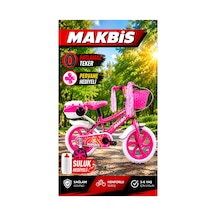 15 Jant Pembe Çocuk Bisikleti 3-6 Yaş 2026 Yerli Üretim Suluk+püskül Pembe - 902629770 Pembe
