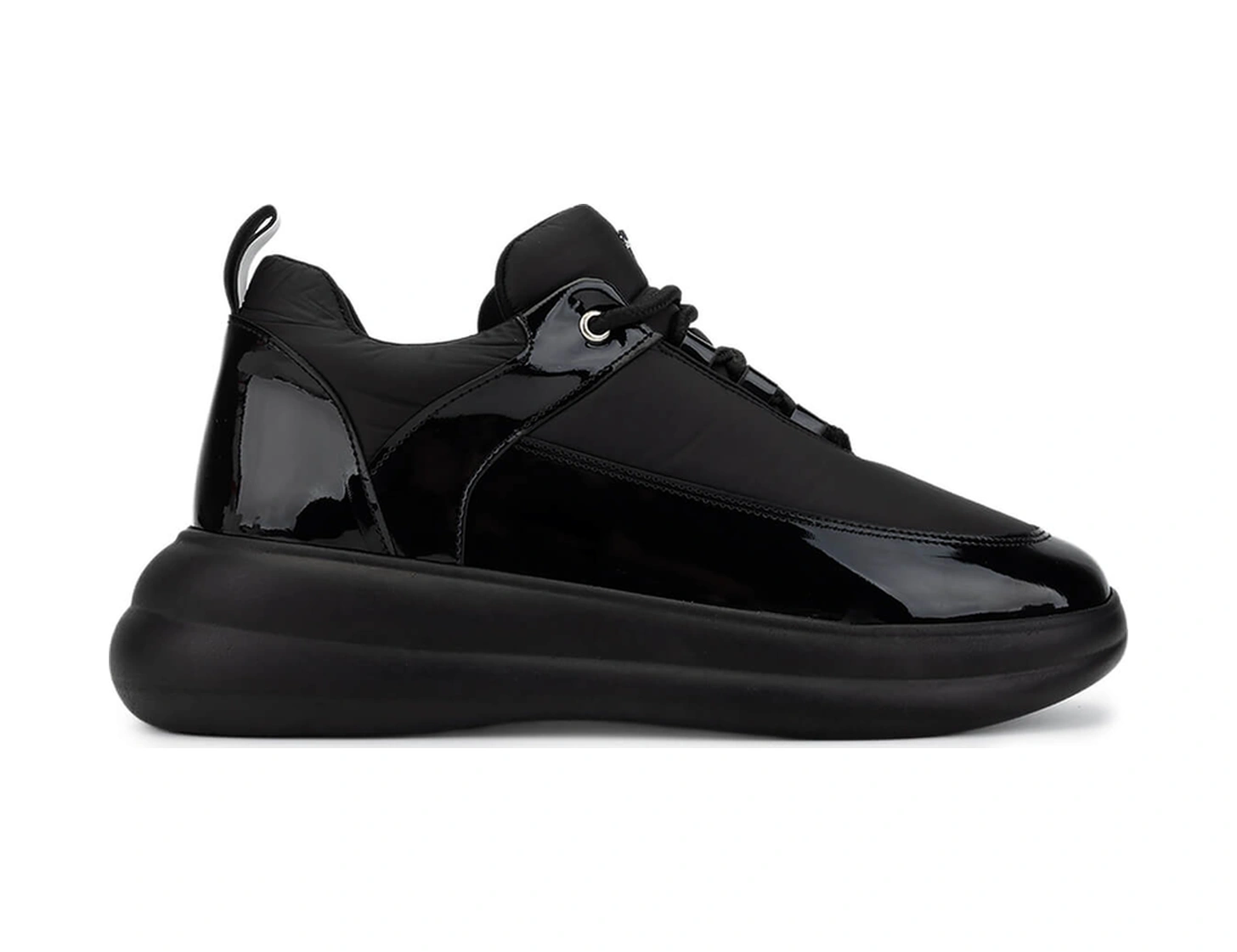 Tamer Tanca Kadın Suni Deri/tekstil Siyah Sneakers & Spor Ayakkabı 1172 Onl-07 Bn Ayk Sk25-26 Sıyah Siyah