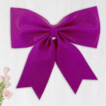 Simli Eva Fiyonk. 40 Cm X 33 Cm - Mor