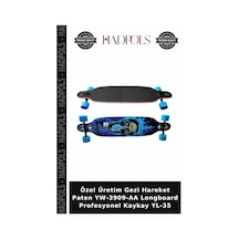 Özel Üretim Gezi Hareket Paten Yw-3909-aa Longboard Profesyonel Kaykay Yl-35 Çok Renkli