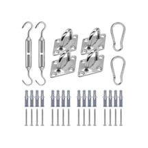 Suntek Açık Çim Veranda Için Güneş Gölge Donanım Seti