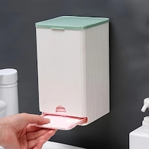 Sunshine011 Yapışkanlı Duvar Tipi Kağıt Havluluğu - Pastel Yeşil, Banyo & Mutfak Düzenleyici Açık Yeşil