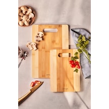 Emsan Bambu Lupin 2'li Kesme Tahtası