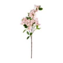 Yapay Islak Dokulu Sütleğen Çiçek Soft Pembe 77 Cm. Çok Renkli