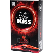 Silky Kiss Çilek Aromalı Prezervatif 12'li