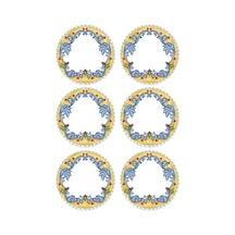 The Mia Limoncello Servis Tabağı 6lı Set - 26 Cm