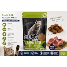 Sigma Love Pets Lamb Bites Kuzu Etli Kedi Ödülü 60 Gr Yüksek Proteinli Düşük Tahıllı Kedi Atıştırmalığı