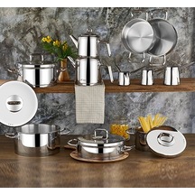 Vento Prestige 20 Parça İdeal Set Gümüş