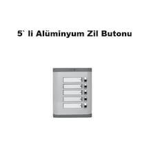 5 Li Alüminyum Zil Butonu