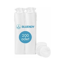 200 Adet Yuvarlak Makyaj Temizleme Pamuğu -%100 Saf Premium Kalite Disk Pamuk, Fondöten Ve Maky